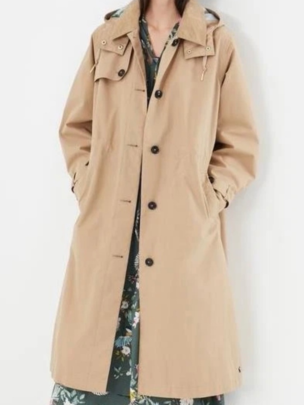 Joules Equine Trench Coat size L US 12 UK 16